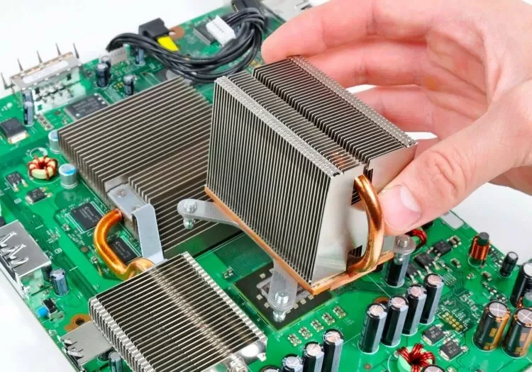 cooling chip hardware industry heat electronic devices heatsink